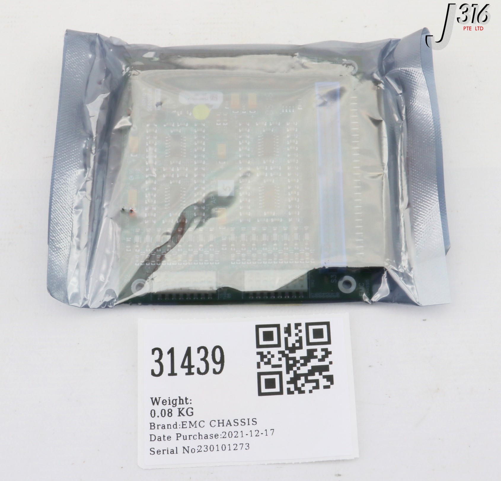 pri  31439 AIR PRODUCTS PCB, EMC CHASSIS CHEMGUARD INTERFACE BOARD (NEW